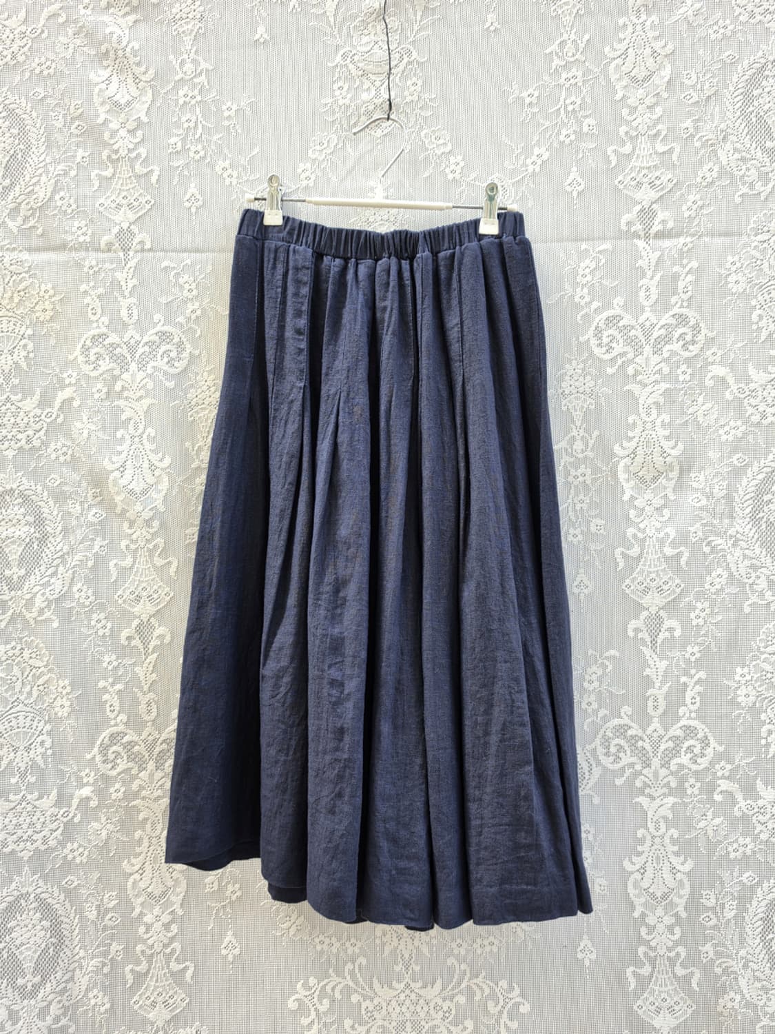 리넨 주름스커트 (made in italy) 상품이미지4