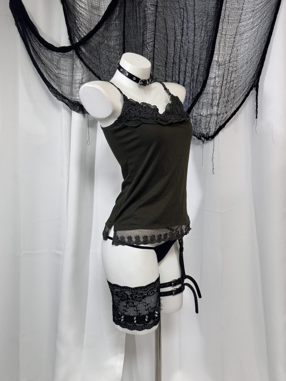 lace sleeveless 상품이미지3