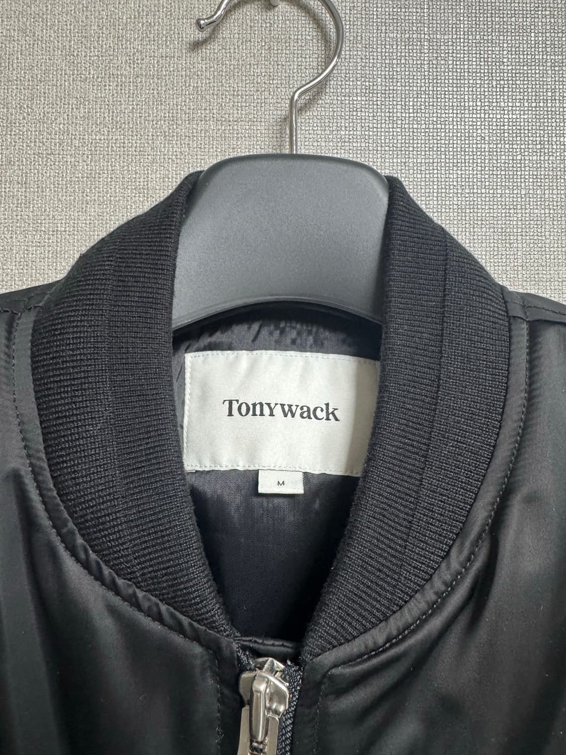 토니웩 리사이클 크롭 패디드 봄버 상품이미지5