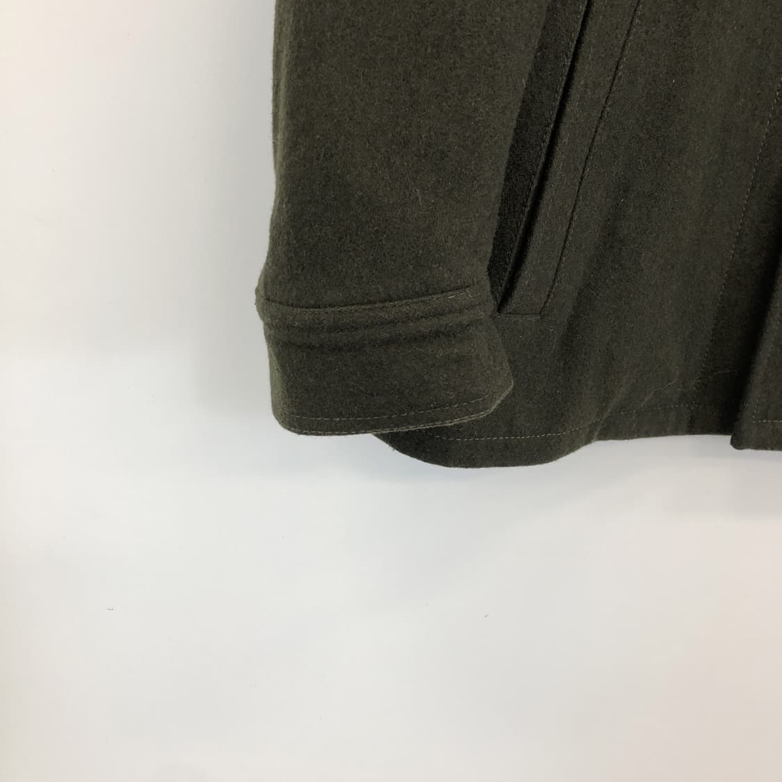 바나나리퍼블릭 헤리티지컬렉션 모직 누빔셔츠 M  상품이미지3