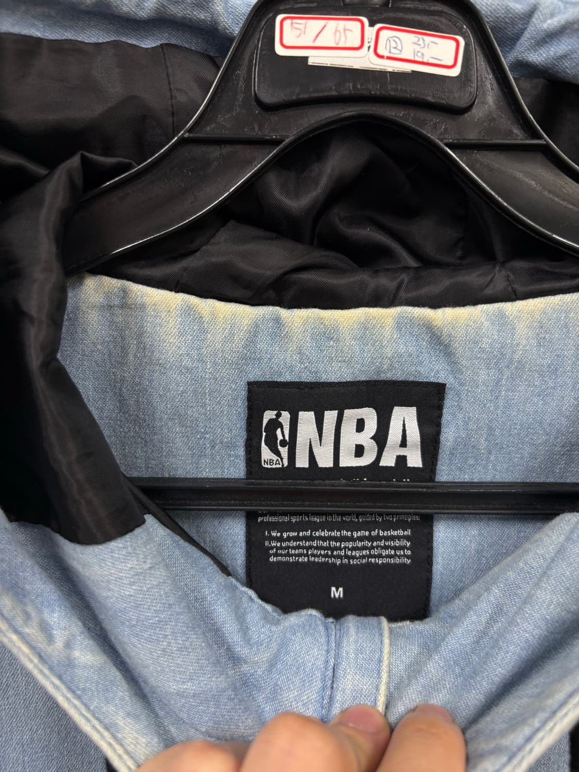 NBA 불스 후드 아노락 자켓  상품이미지5