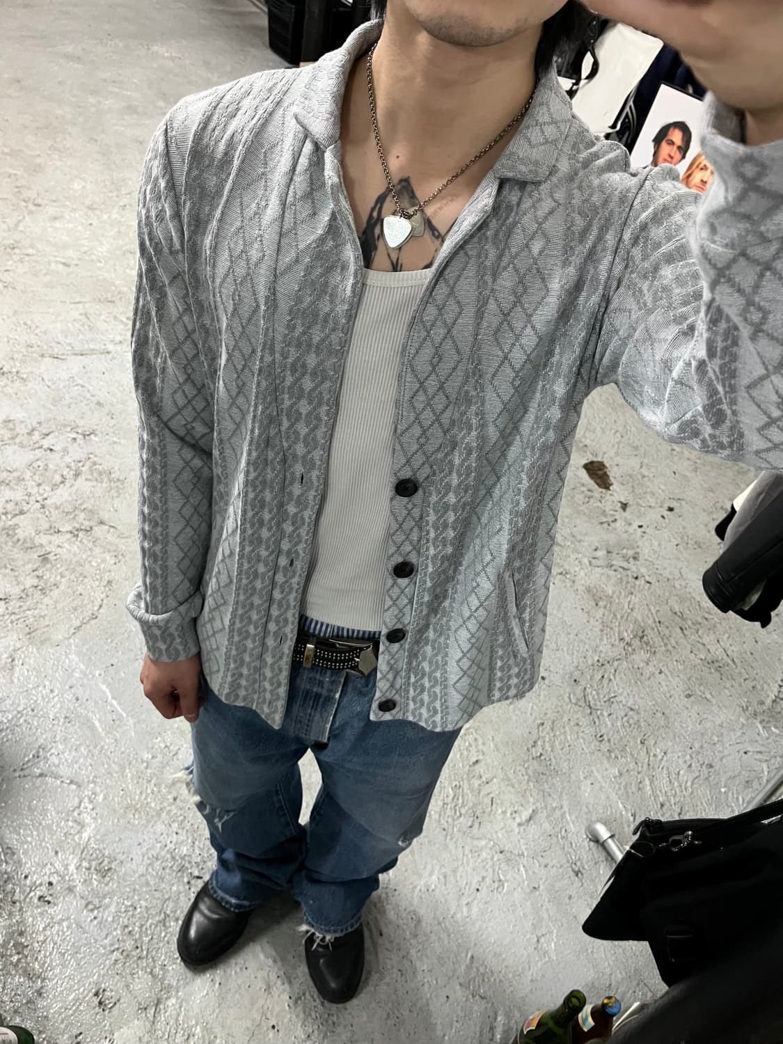 Semantic Design knit cardigan 상품이미지4