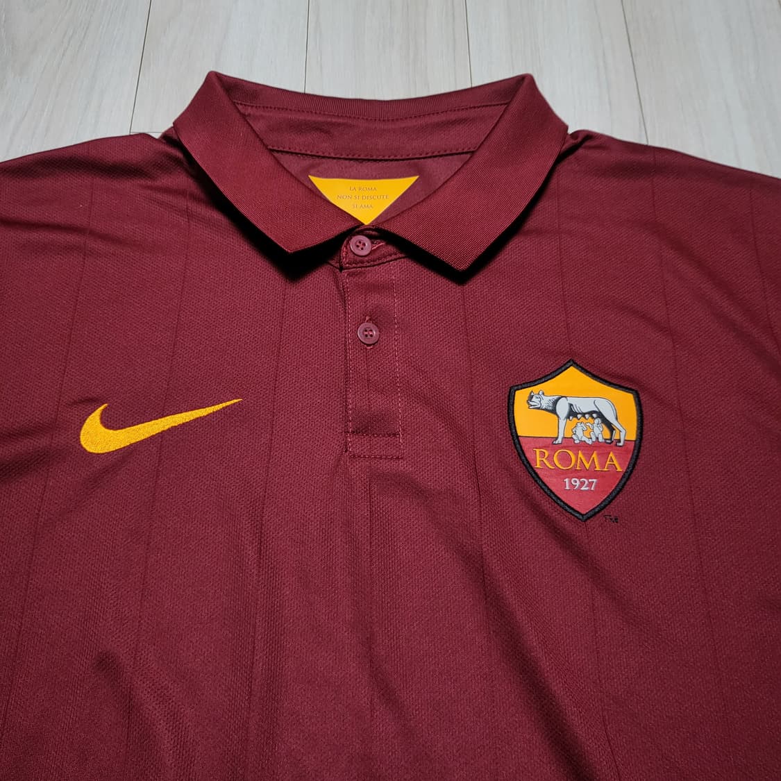 (XL) 나이키 14-15 AS로마 홈 유니폼 노마킹 올드킷 상품이미지4