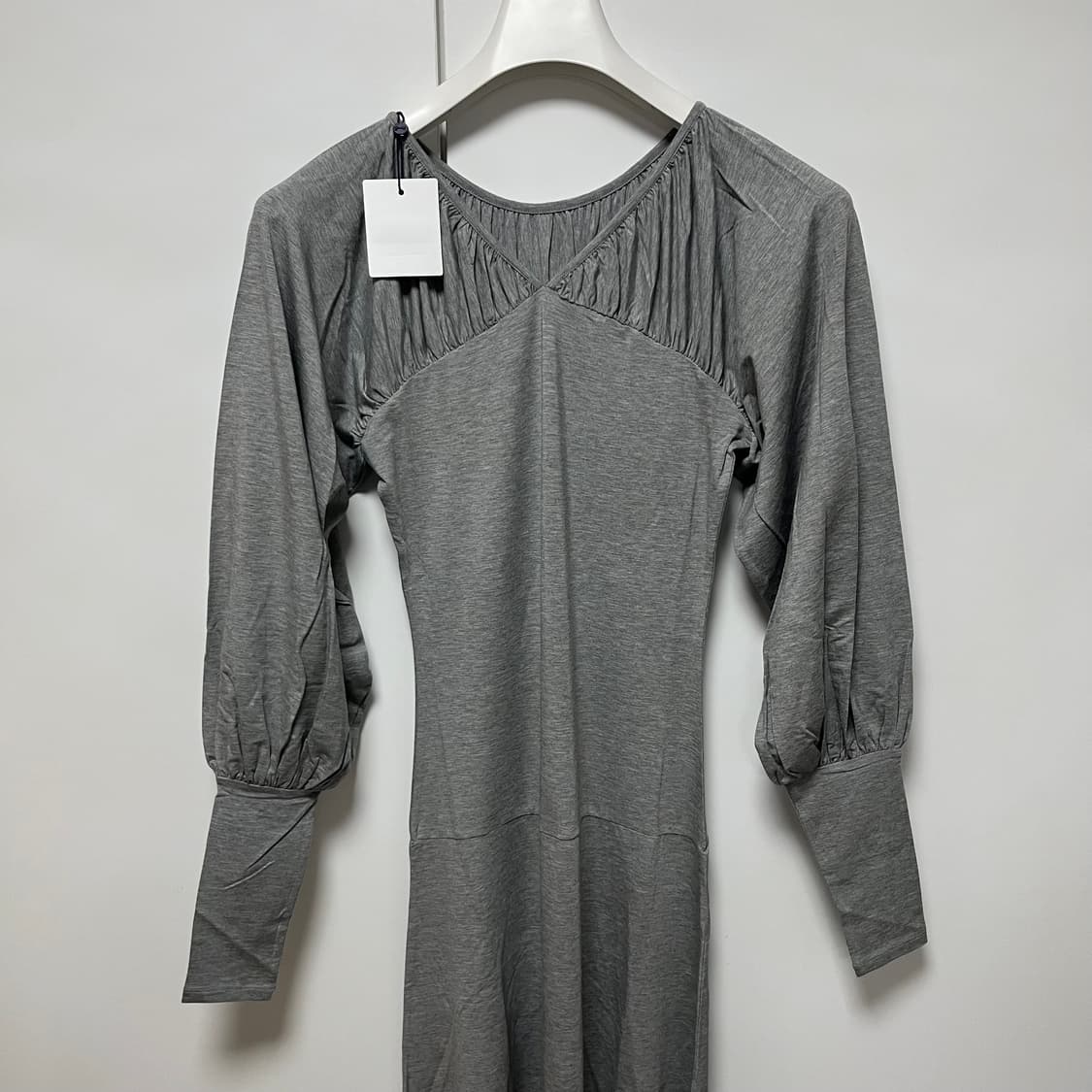 [S]팔로마울 Tapioca 모달 드레스/그레이 상품이미지2