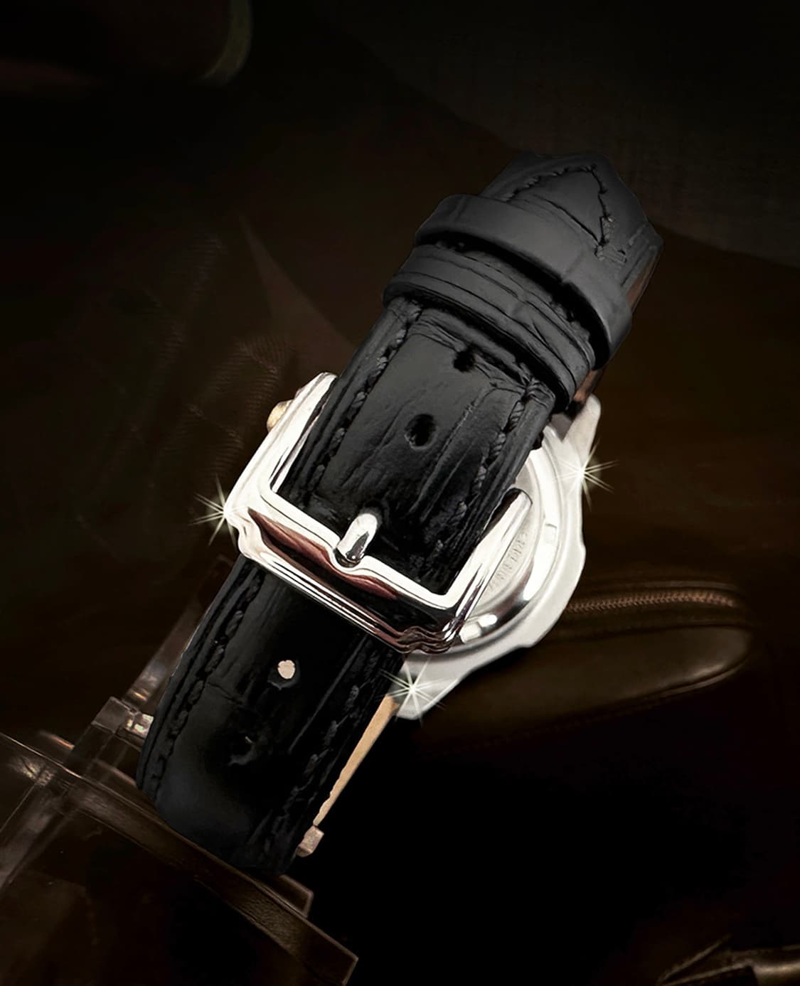 태그호이어 빈티지 프로패셔널 200M  블랙판 남성 콤비 시계 상품이미지6