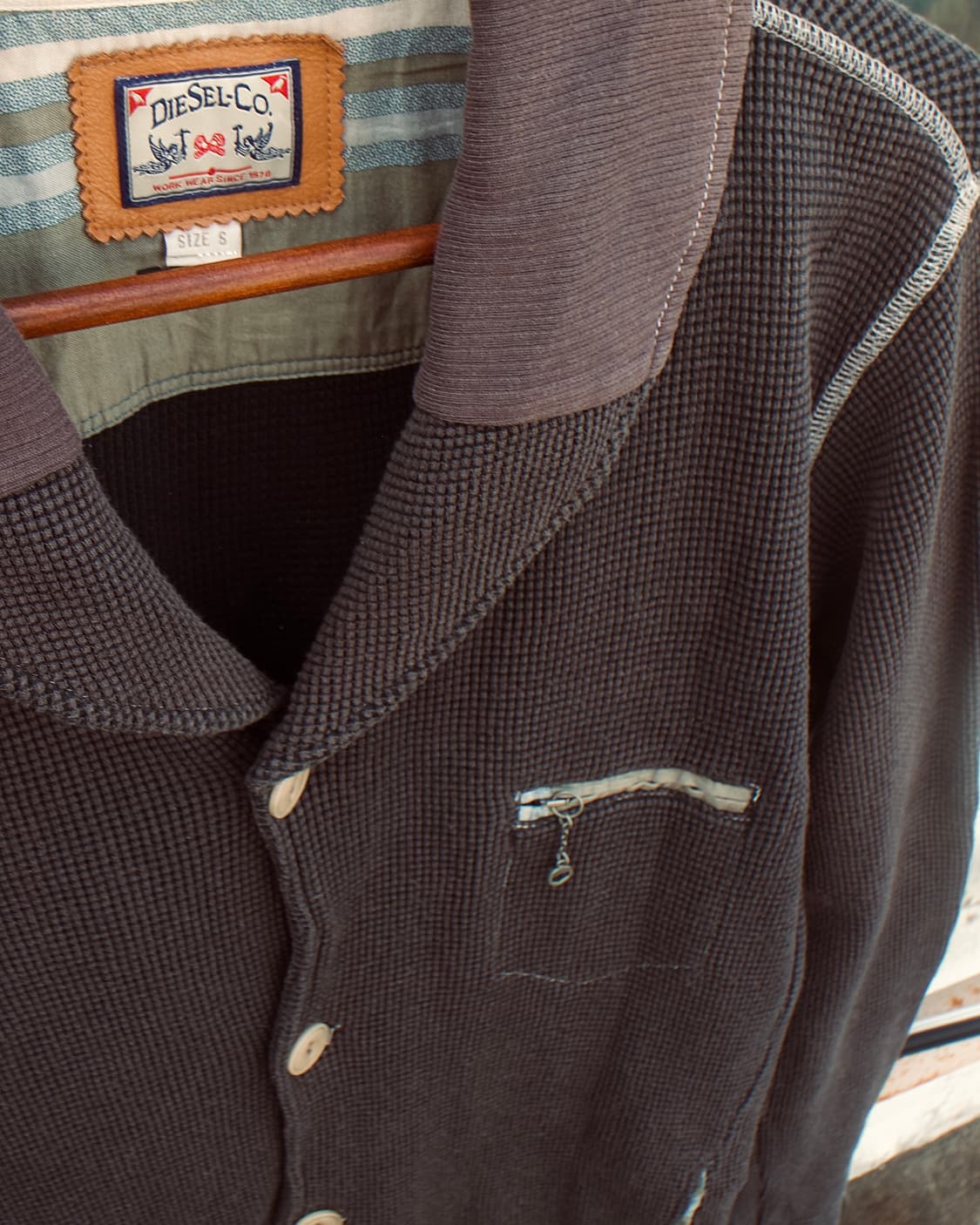 DIESEL-CO vintage knit cotton jk 상품이미지3
