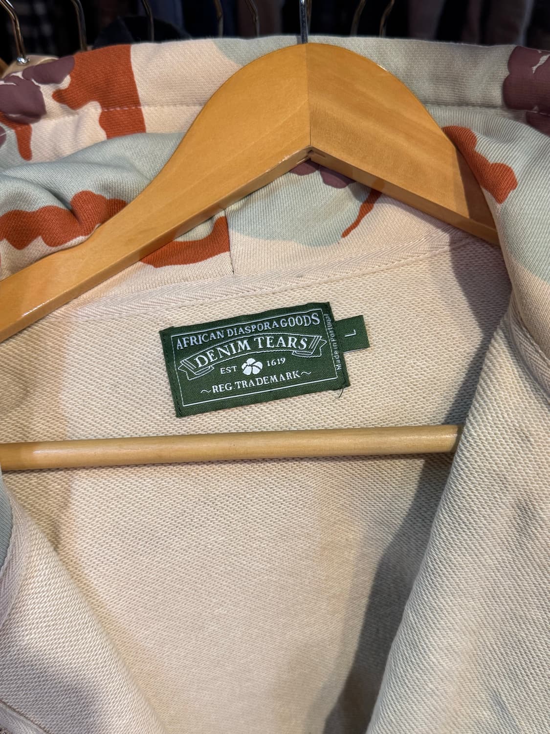 데님 티어스 후드집업 상품이미지6