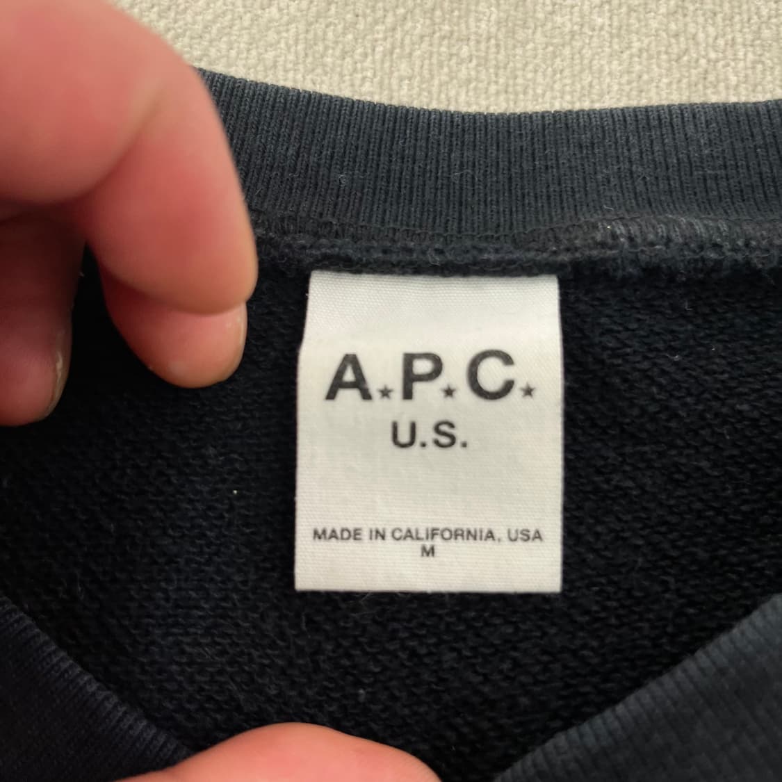 95 APC 아페쎄 US그래픽 맨투맨 상품이미지3