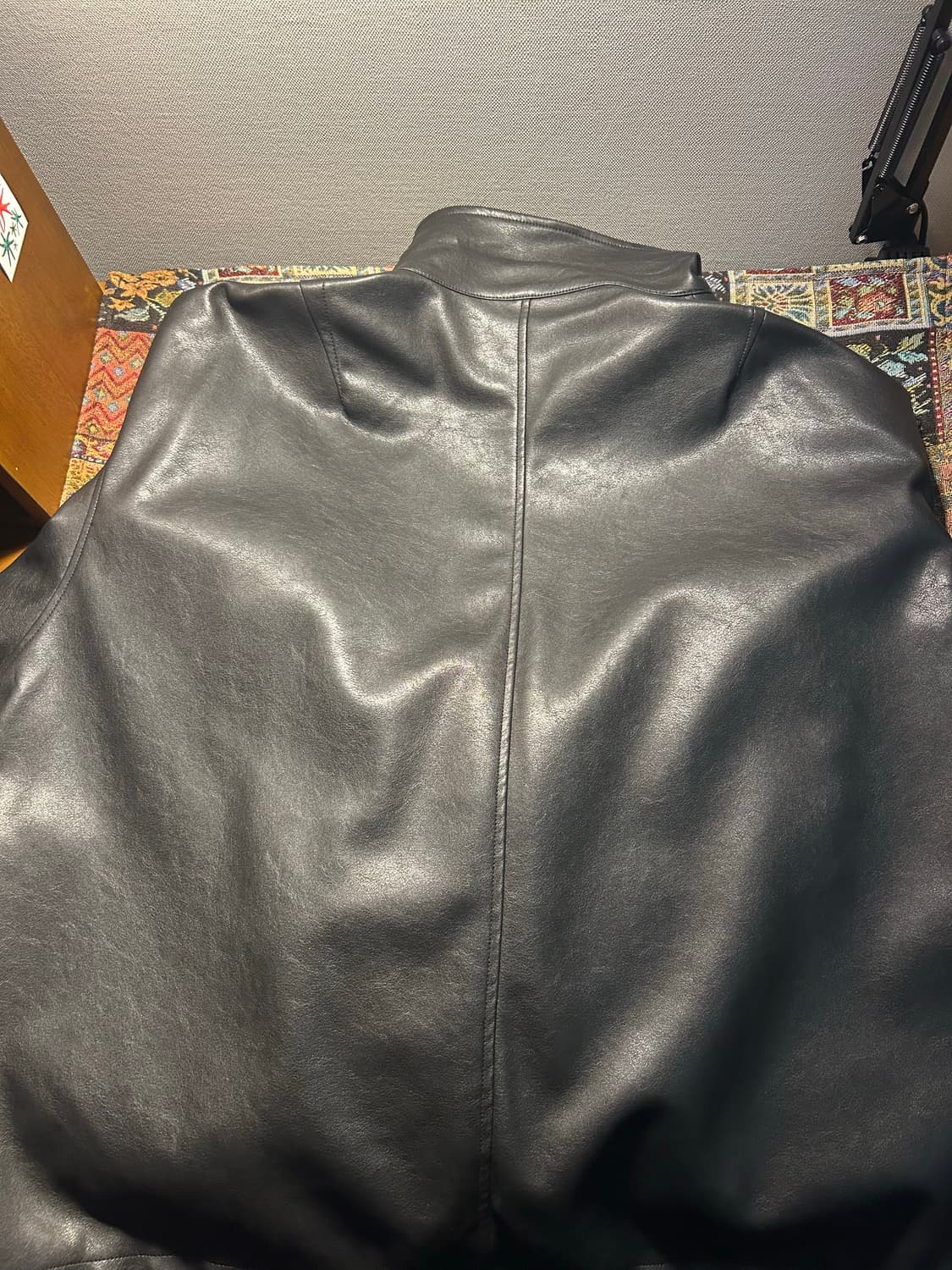 파르티멘토 [비건레더] 필드 자켓 블랙 상품이미지5