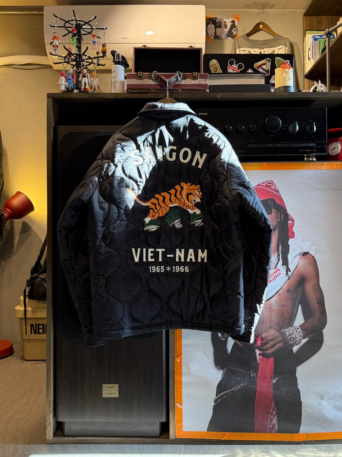 휴스턴 베트남 수베니어 퀼팅자켓 L(XL) 상품이미지2