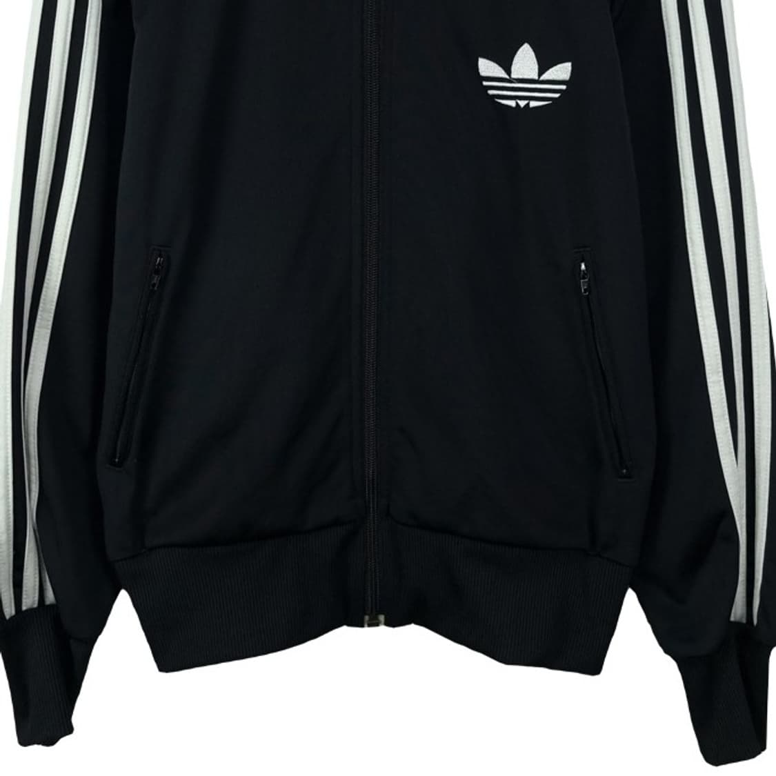 [아디다스] 파이어버드 져지 트랙탑 집업 자켓 블랙 M18720 상품이미지5