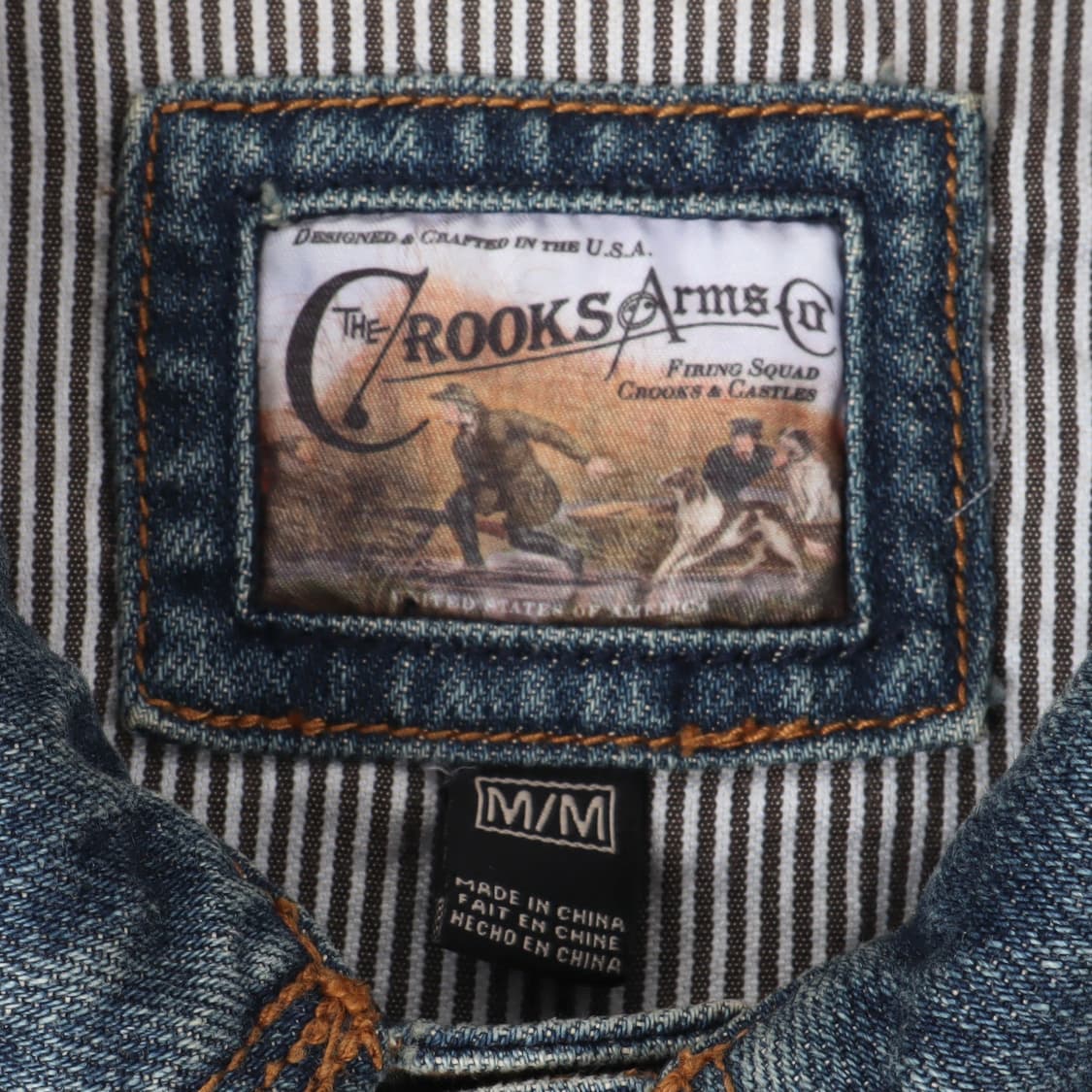 Crooks&castles 크룩스앤캐슬 type2 트러커 데님자켓 상품이미지8