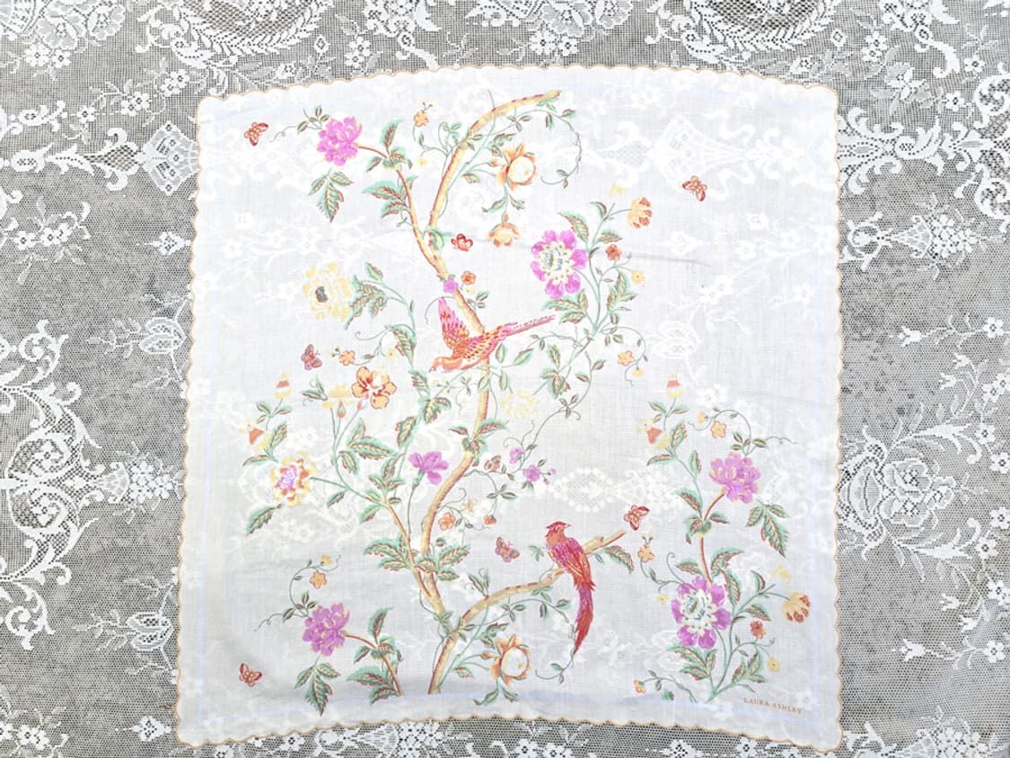 빈티지 로라애슐리 스카프 상품이미지1