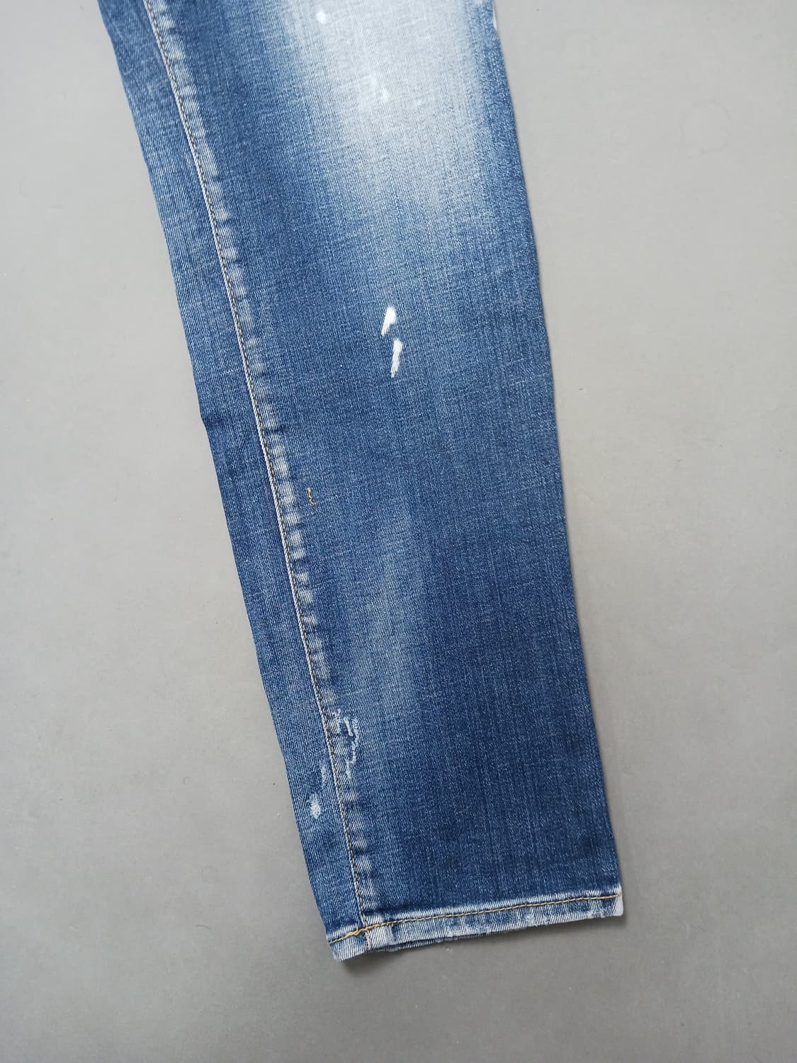 [32] 정품 디스퀘어드2 맨 페인트 디스덧댐 스케이터진 청바지 상품이미지5