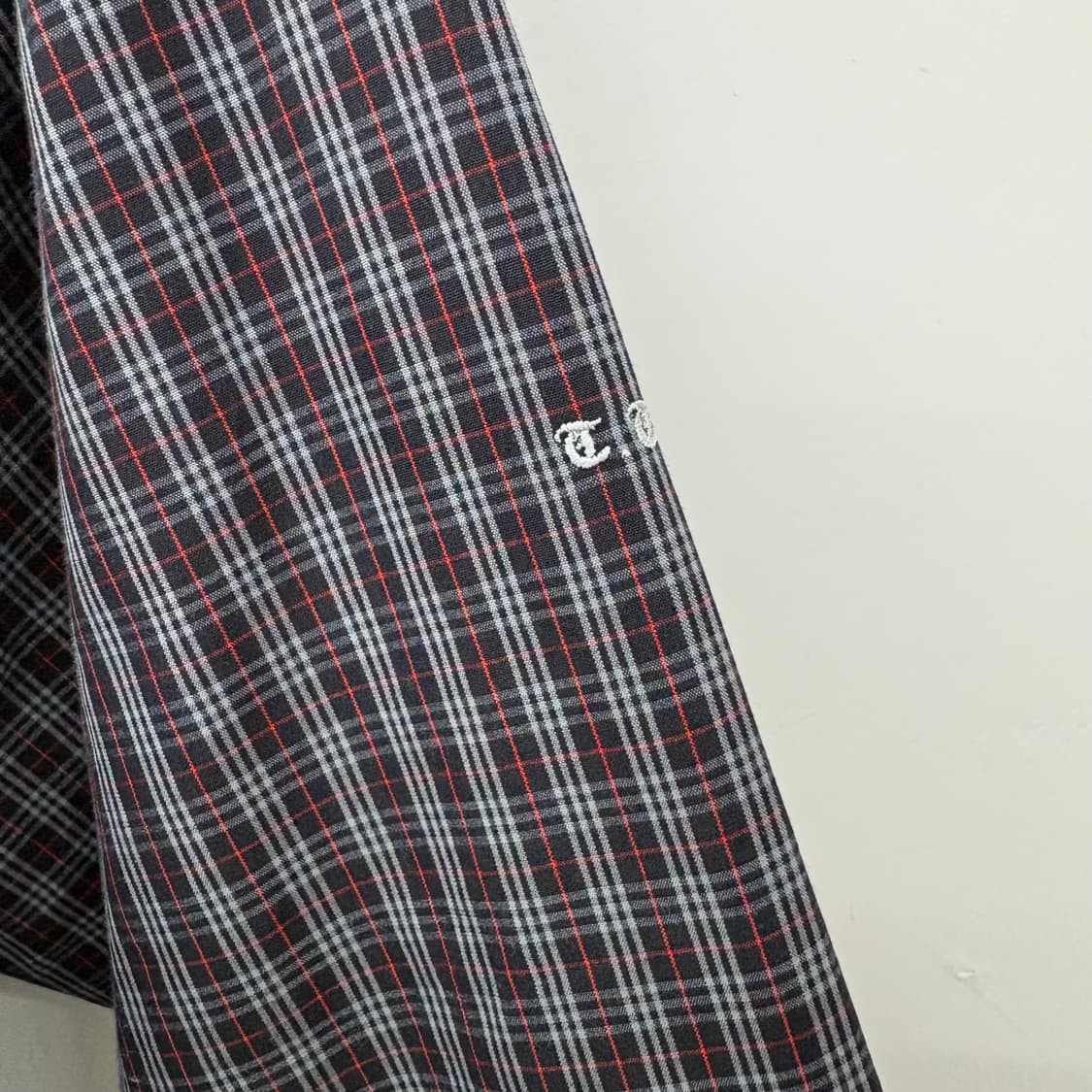 버버리 체크 긴팔 셔츠 남L 상품이미지5