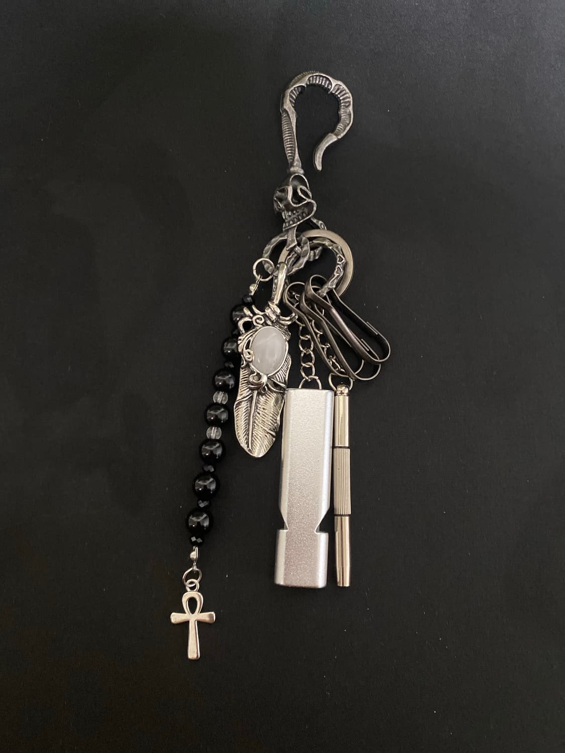 빈티지 휘슬 키링 상품이미지1