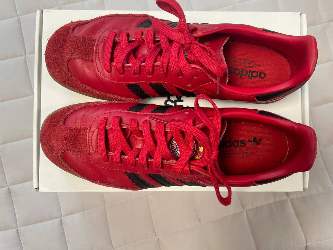 아디다스 삼바 레드 운동화 270 상품이미지2