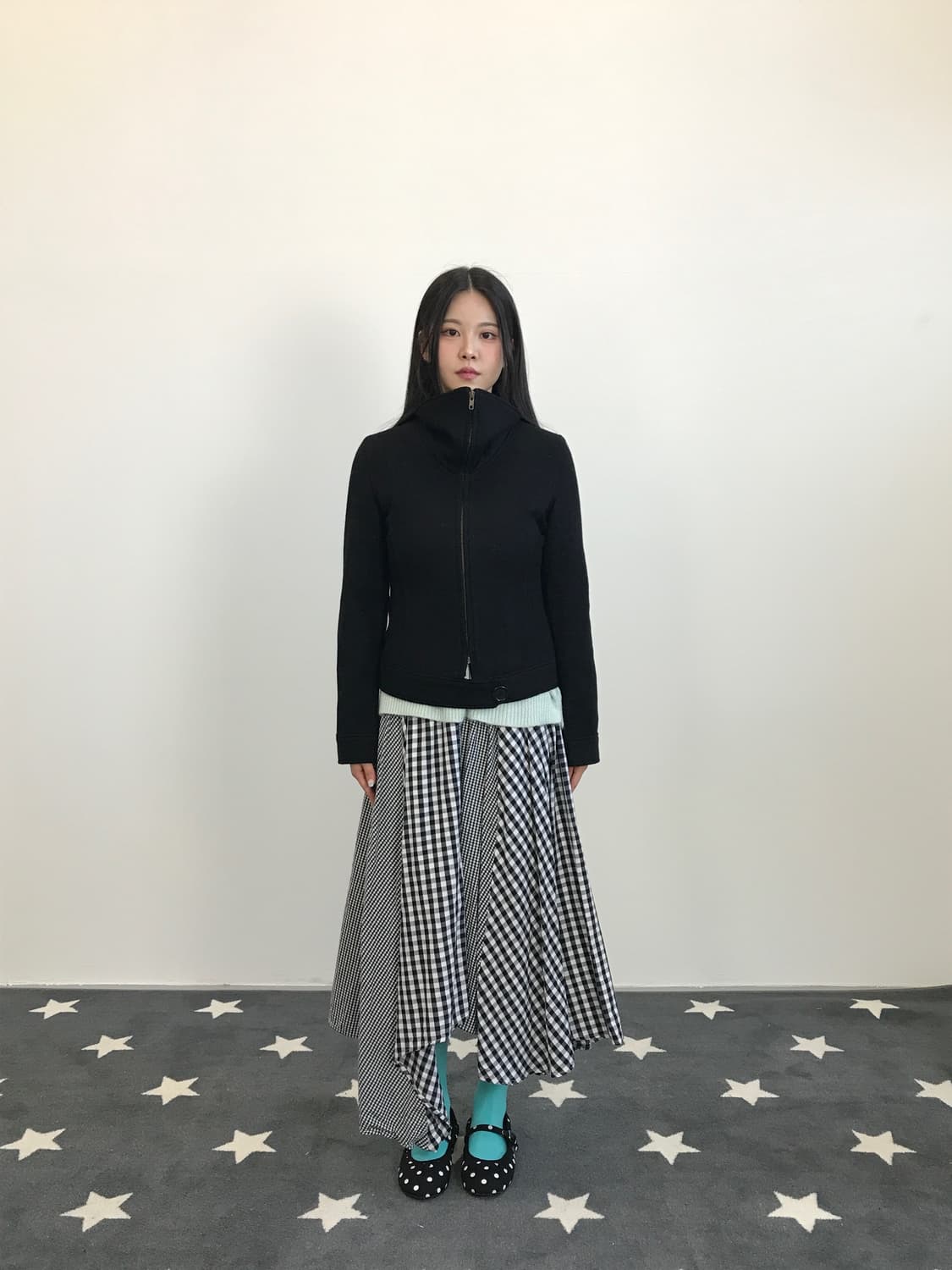 Jpn Black Slim- Fit Wool Jacket  상품이미지1