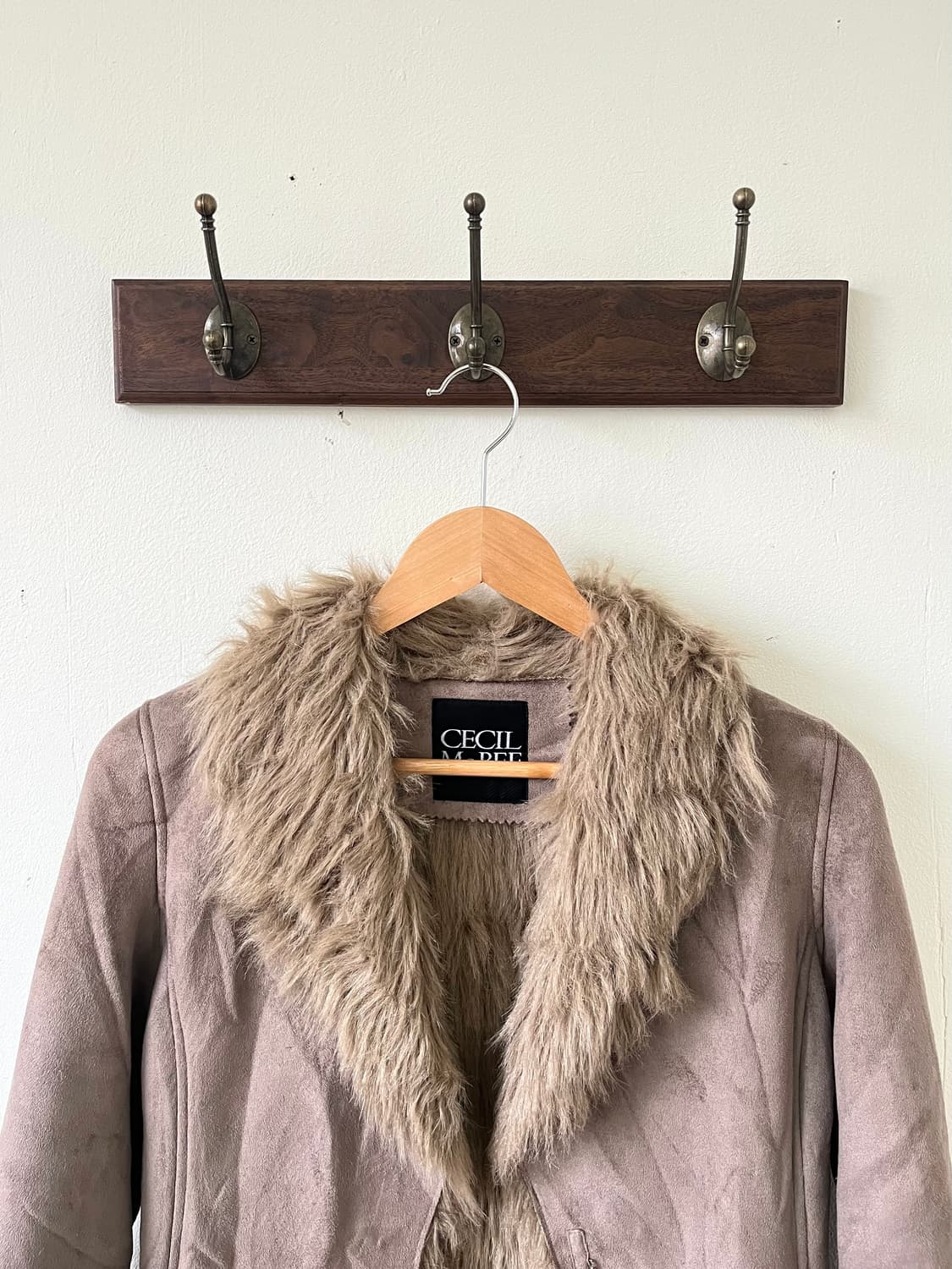 CECIL Mc BEE 코코아 퍼 자켓 상품이미지2