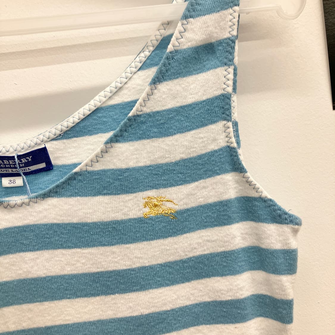 버버리 스트라이프 슬리브리스 상품이미지4