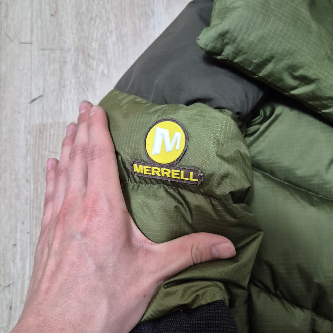 머렐 구스다운 후드 패딩 점퍼 M(95) 상품이미지4