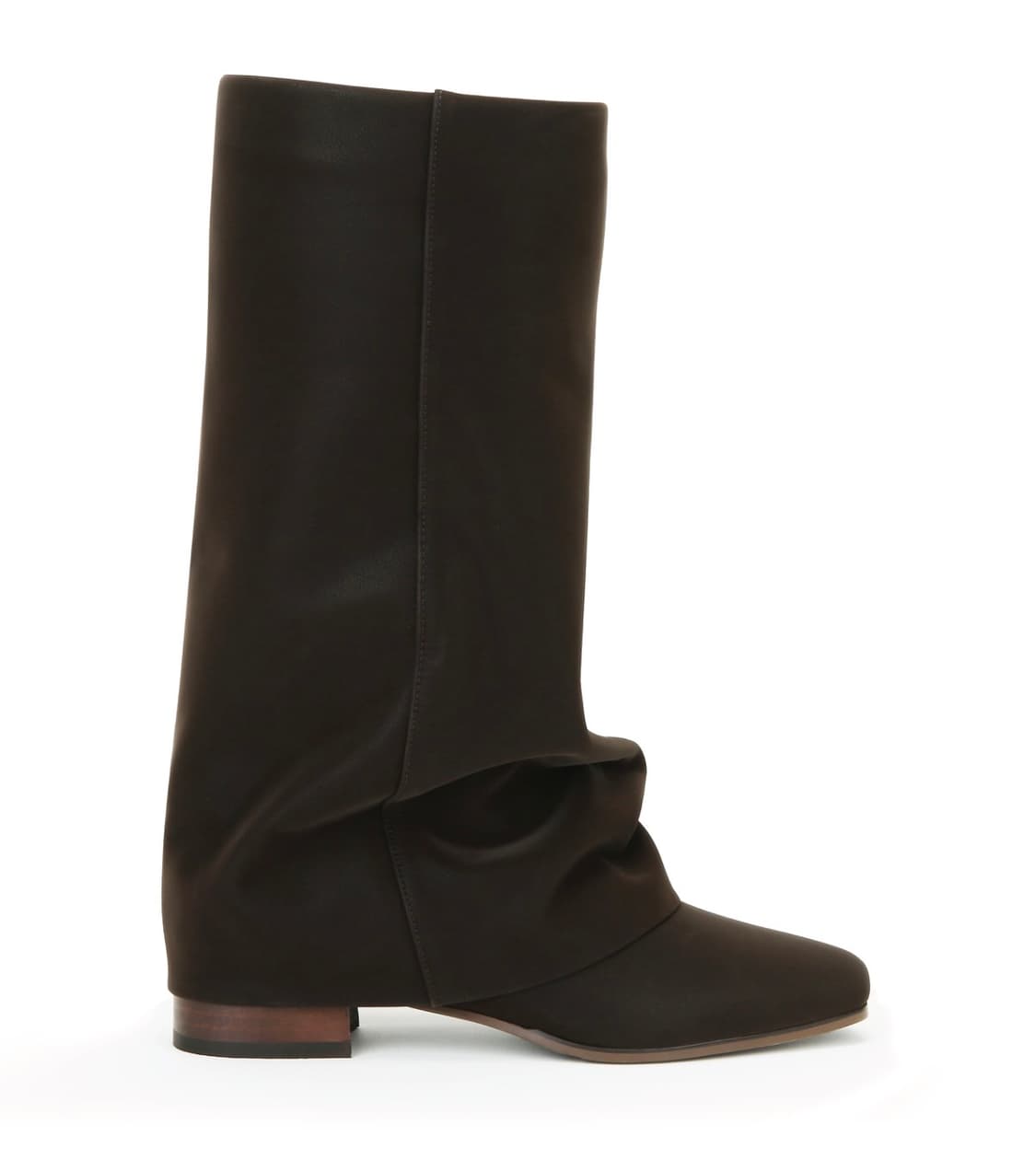 WRINKLE LEATHER BOOTS (DARK BROWN) 245 상품이미지1
