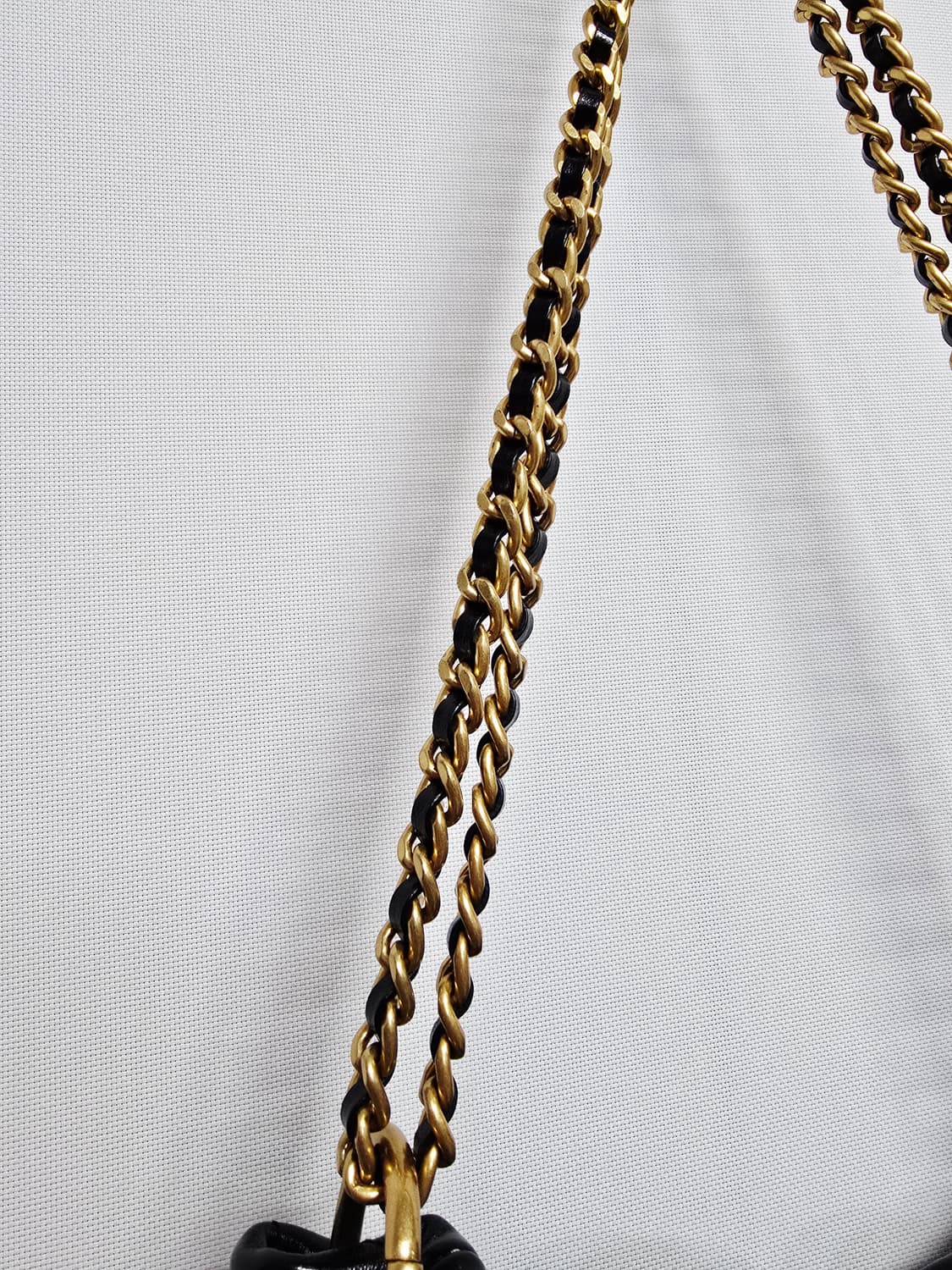 GEIGER 블랙 퀼팅 체인 숄더백 상품이미지3