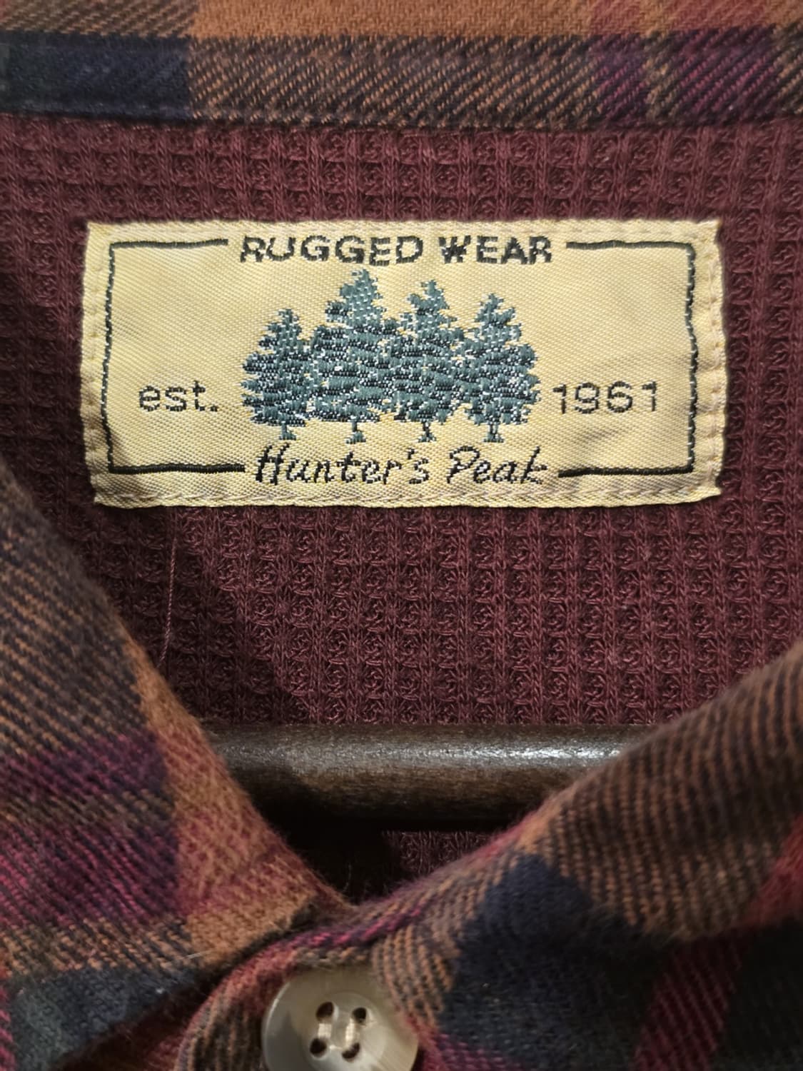 90s RUGGED WEAR Hunter's Peak est. 1961 상품이미지6
