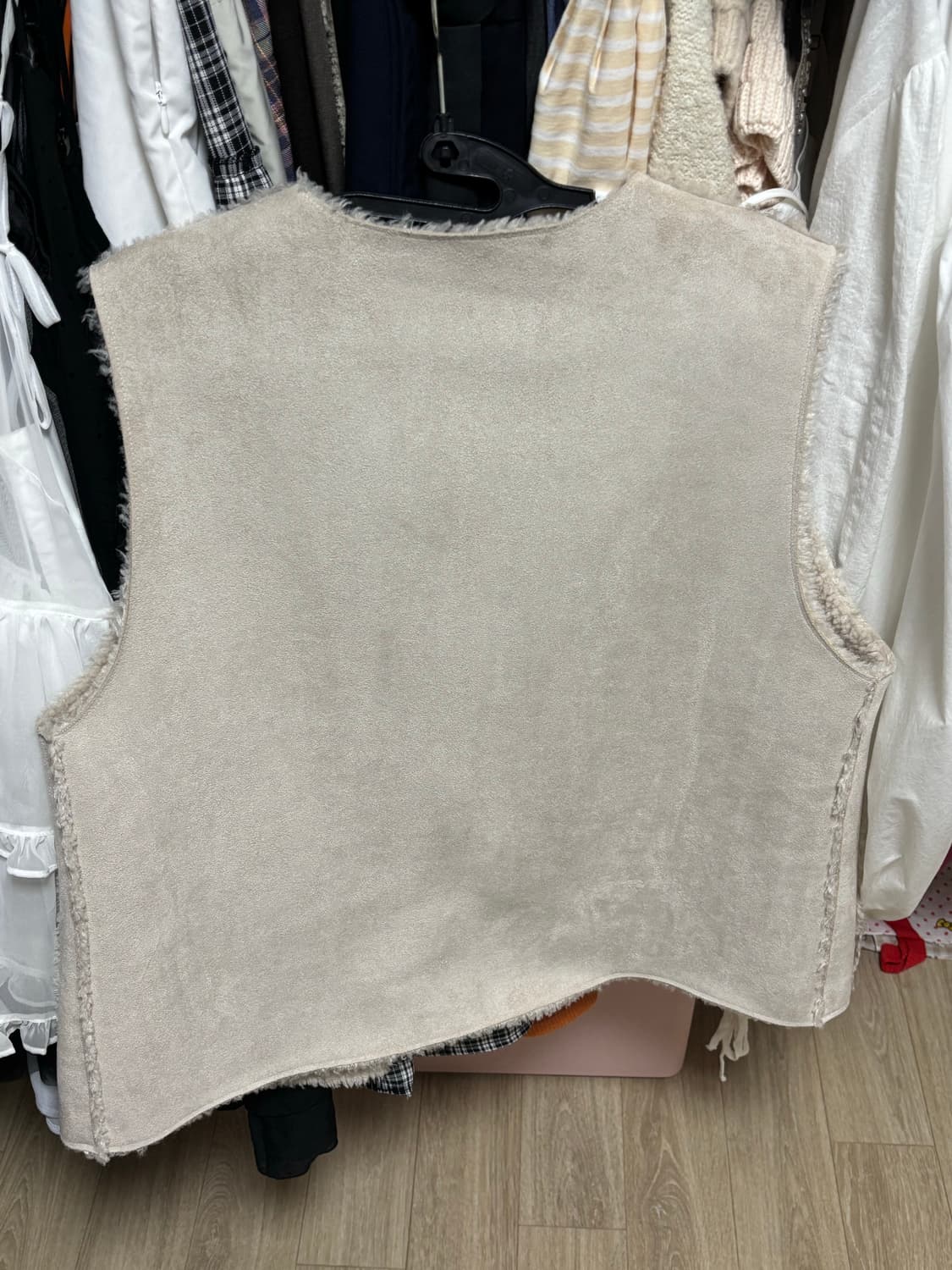 무스탕 조끼 상품이미지4