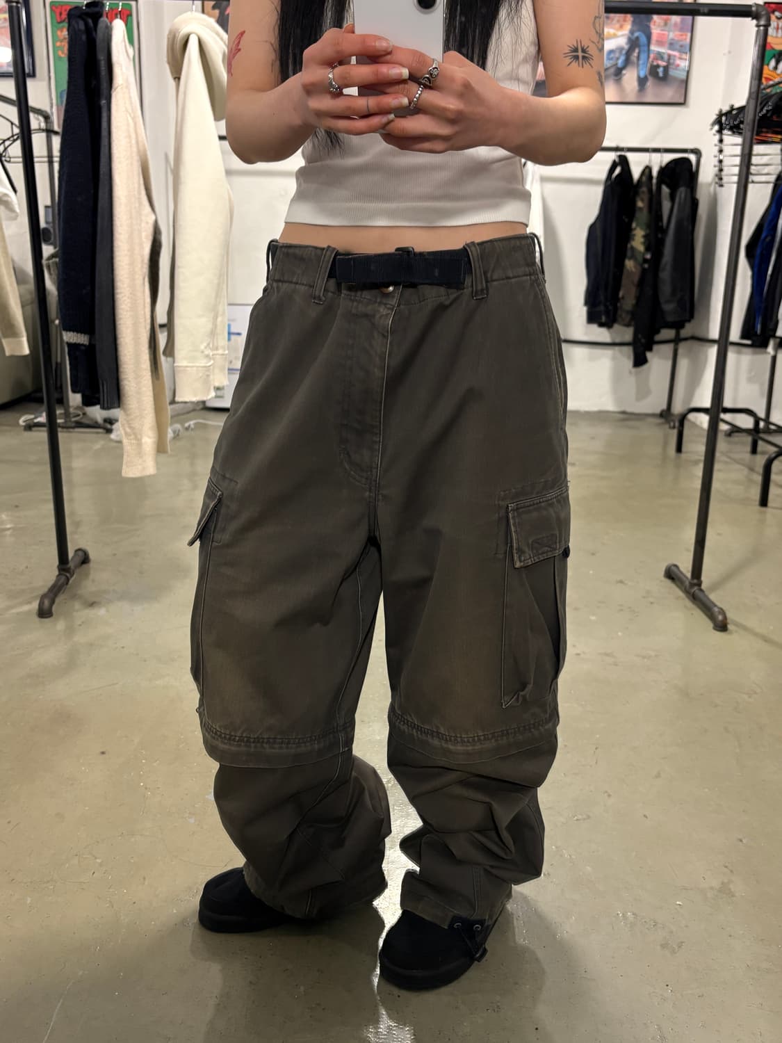 빈티지 힙합 카고팬츠 상품이미지2