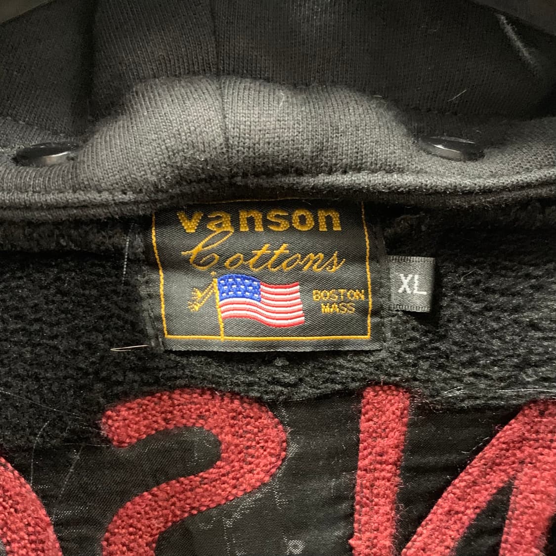 밴슨 레더 카모 바시티 자켓 상품이미지7