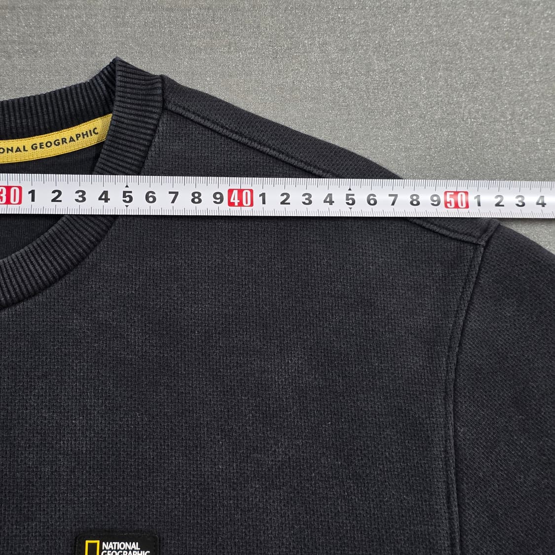 XL 105 내셔널지오그래픽 맨투맨 블랙 상품이미지6