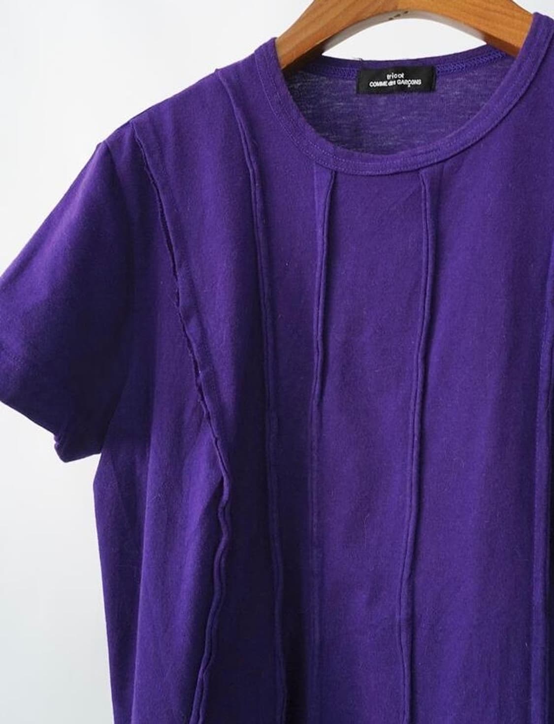 COMME DES GARCONS 퍼플 티셔츠 상품이미지3