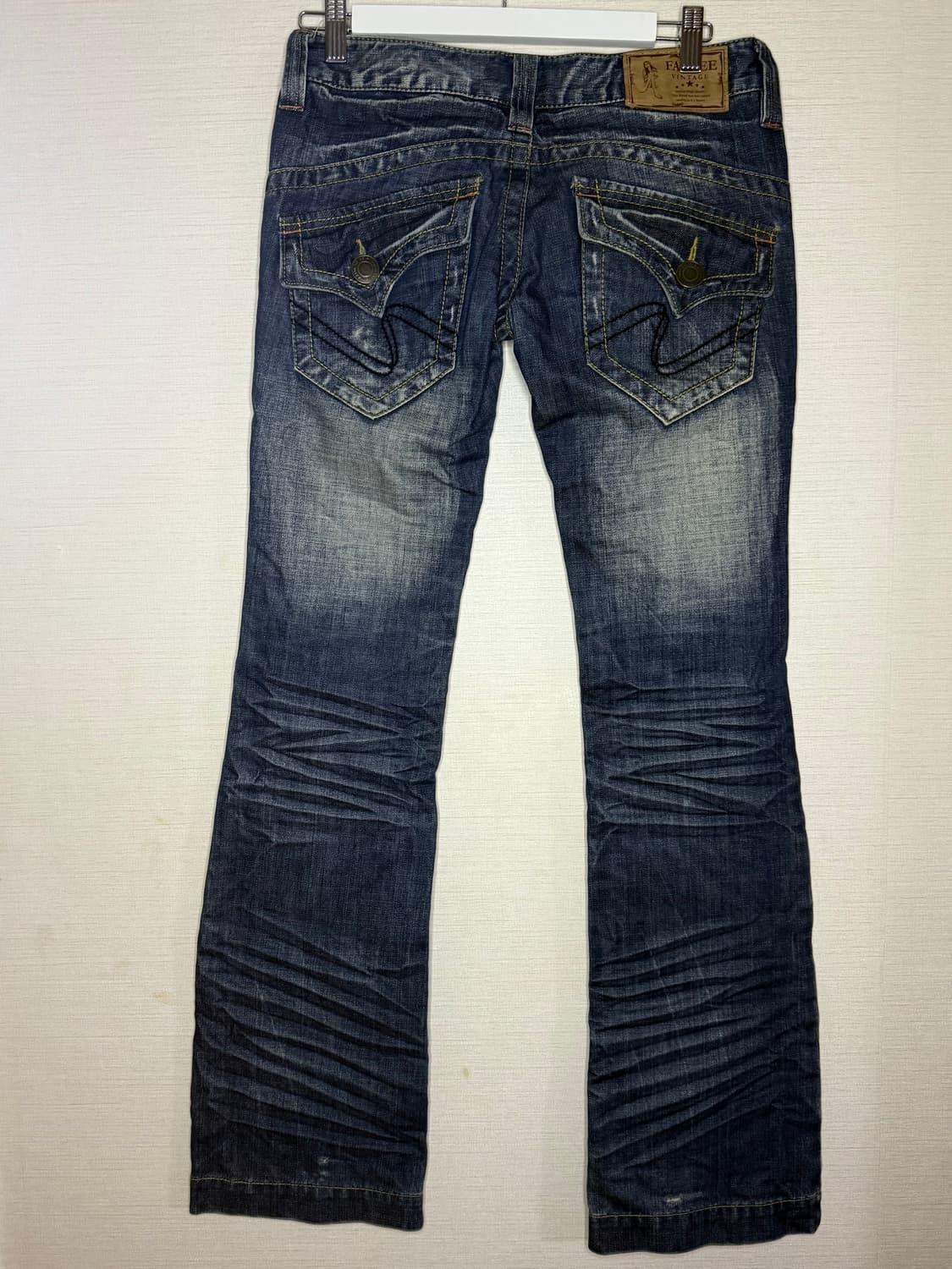 FAZBEE washed denim bootcut pants 상품이미지2