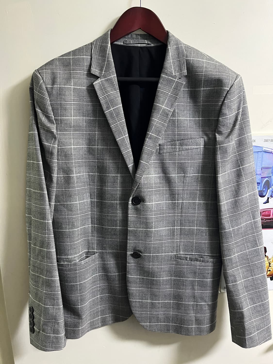 h&m 체크자켓 상품이미지1