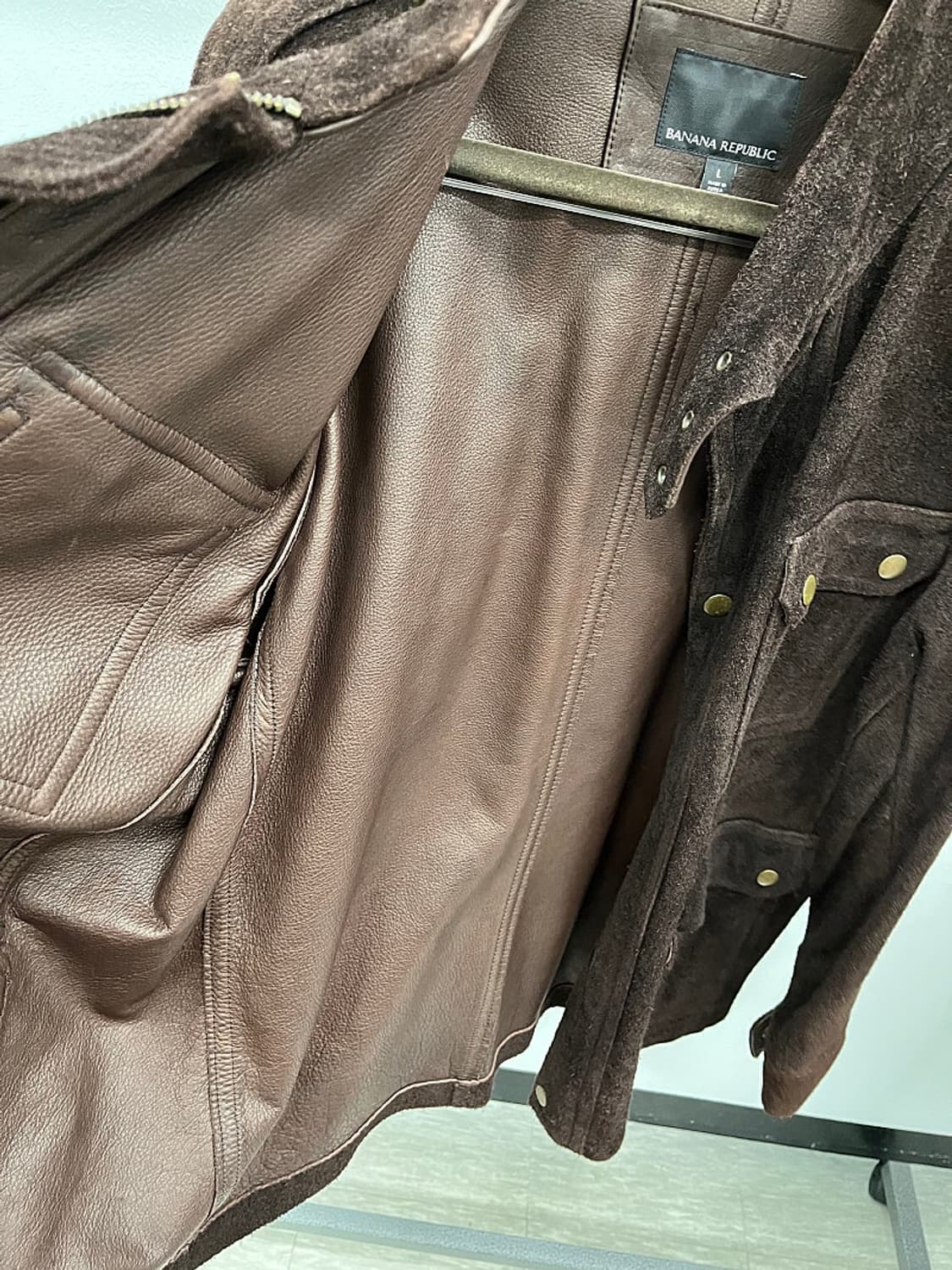 110) 바나나리퍼블릭 신형 스웨이드 필드자켓  상품이미지7