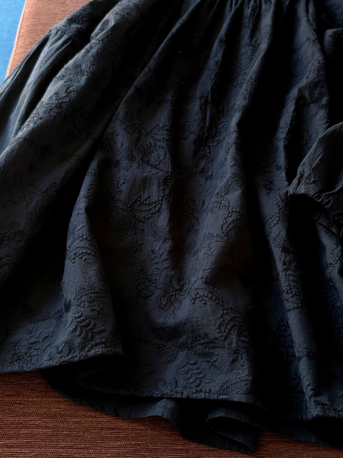 Wide silhouette High gauge cotton blouse 상품이미지2
