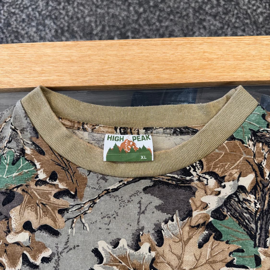 90s HIGH PEAK 리얼트리 롱슬리브 티셔츠 made in USA  상품이미지5