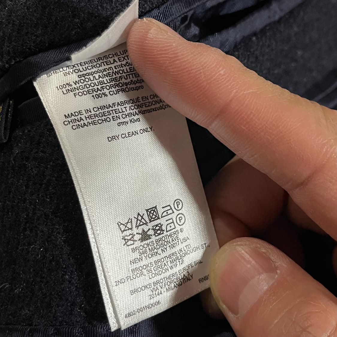 [100] 브룩스브라더스 울코트 상품이미지8