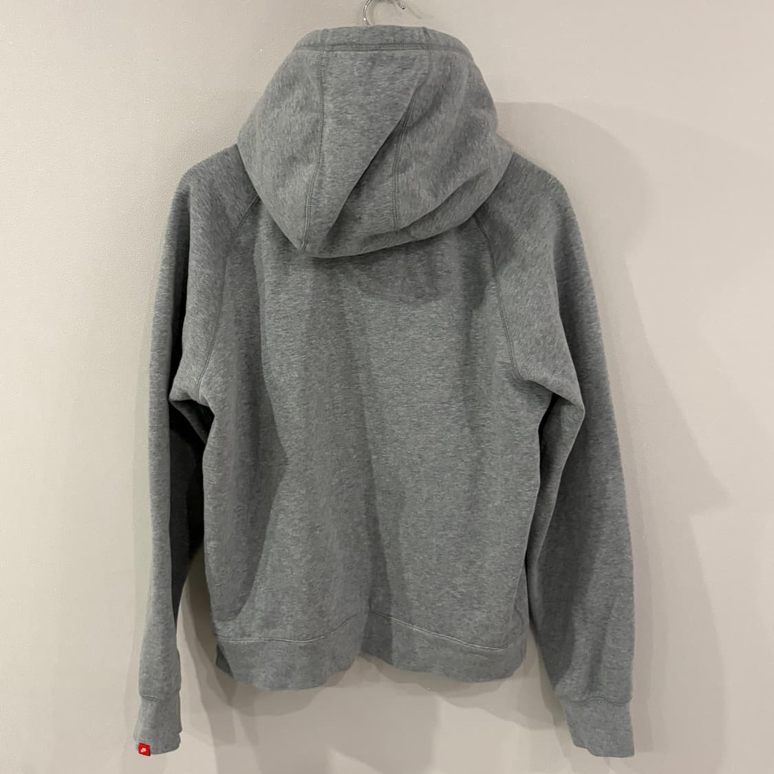 나이키 기모 후드티 그레이 M 상품이미지7