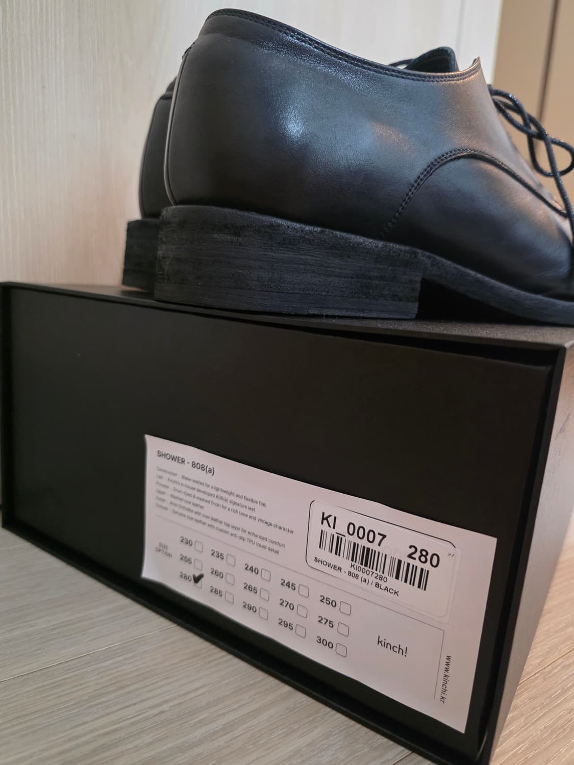 킨치 808(SHOWER 808a/BLACK) 상품이미지7