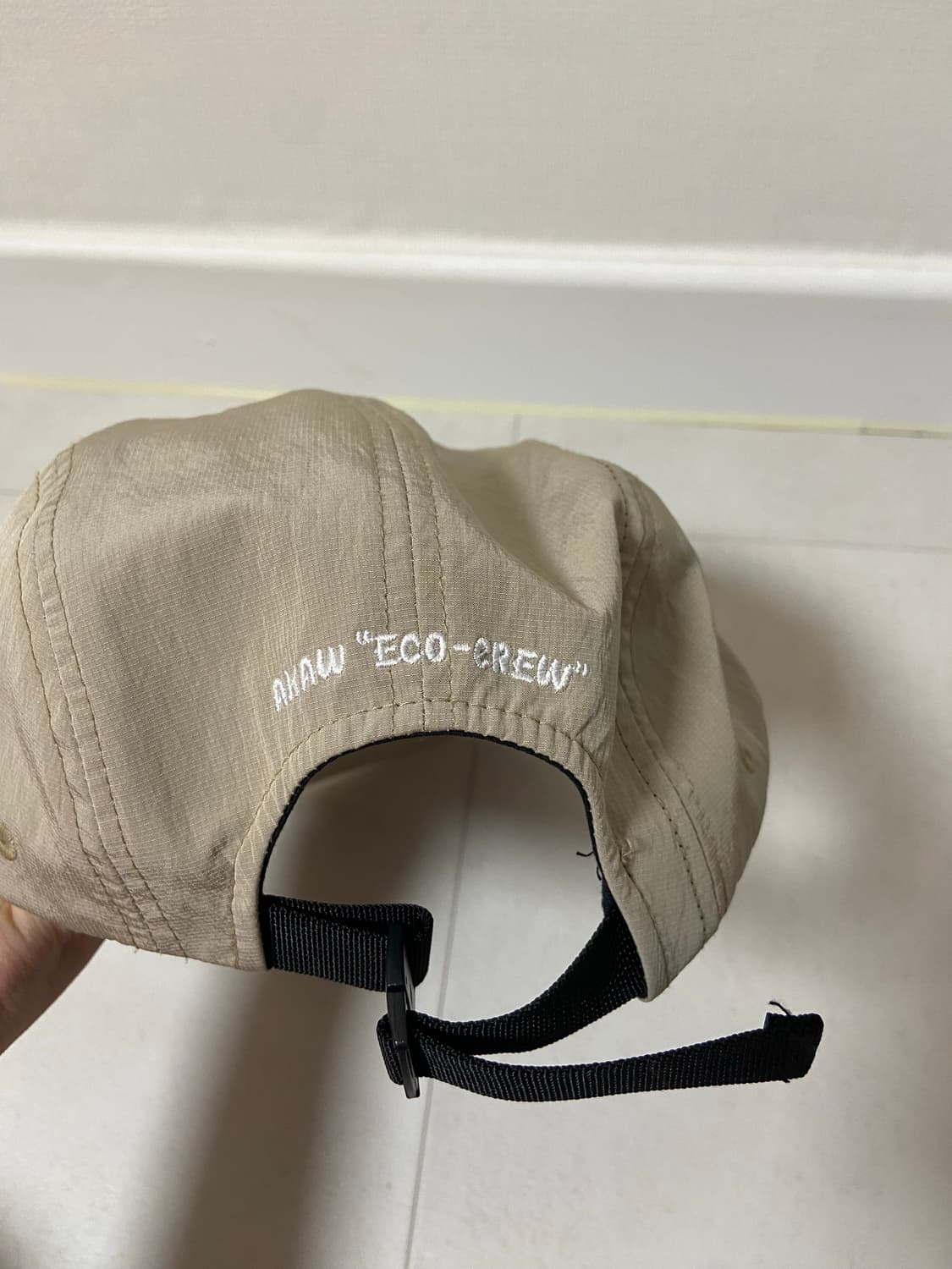 빈티지 아카우 일자챙 캠프캡 모자 상품이미지4