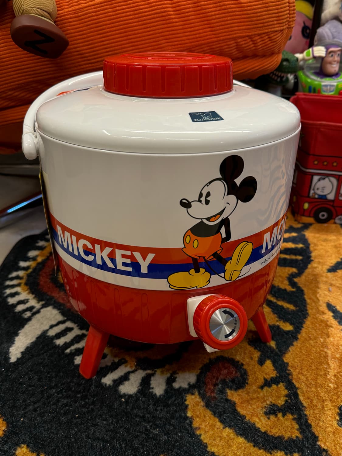 디즈니 미키마우스 빈티지 워터저그 캠핑 물통 상품이미지1