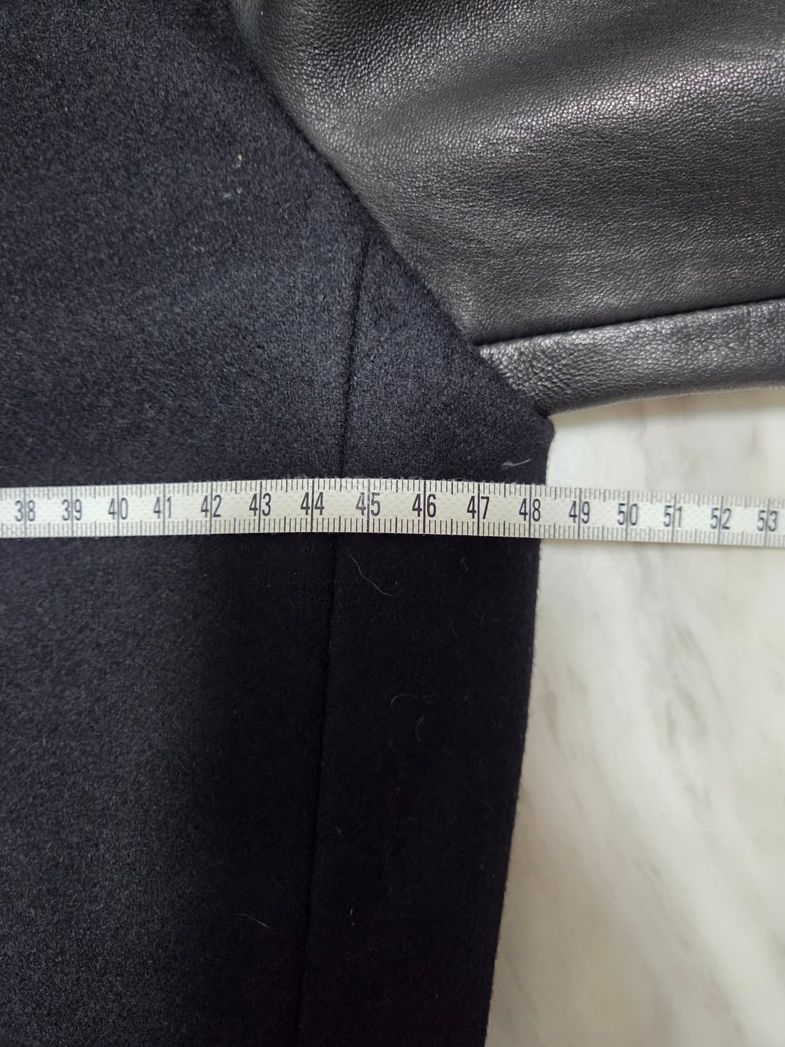 준지 팔가죽 라이더 자켓 상품이미지8