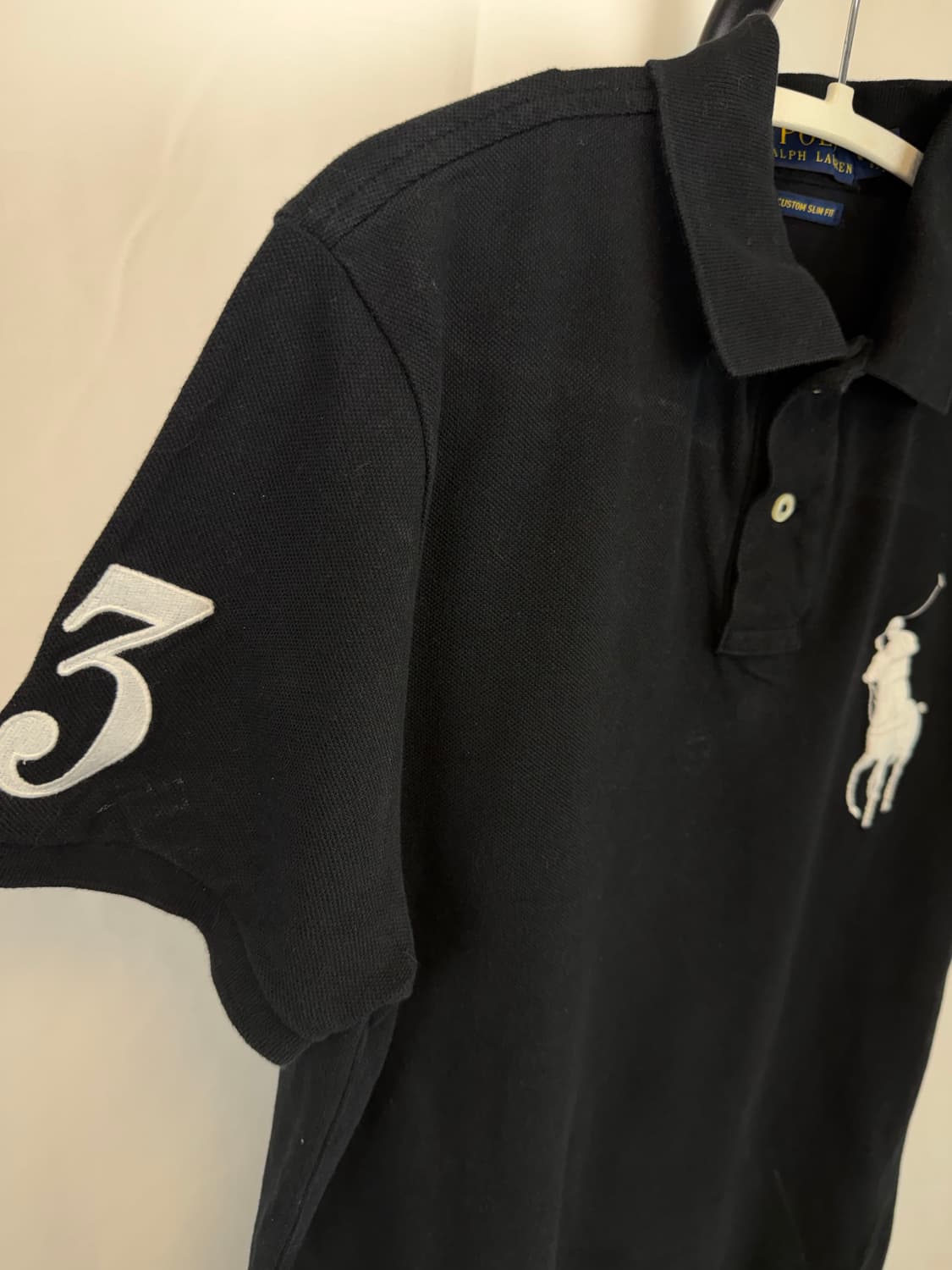 [Polo]폴로 랄프로렌 빅포니 반팔 블랙 M (김하온 착용상품) 상품이미지2