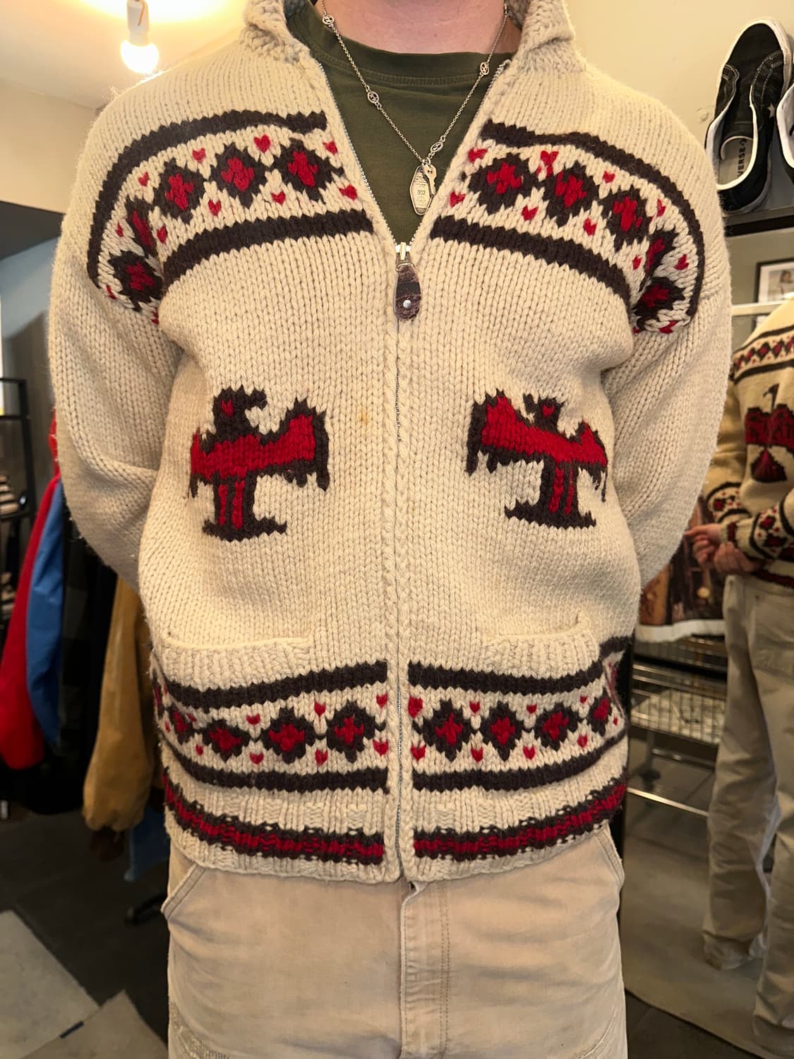 90’s American Cowichan thunder bird JK 상품이미지6