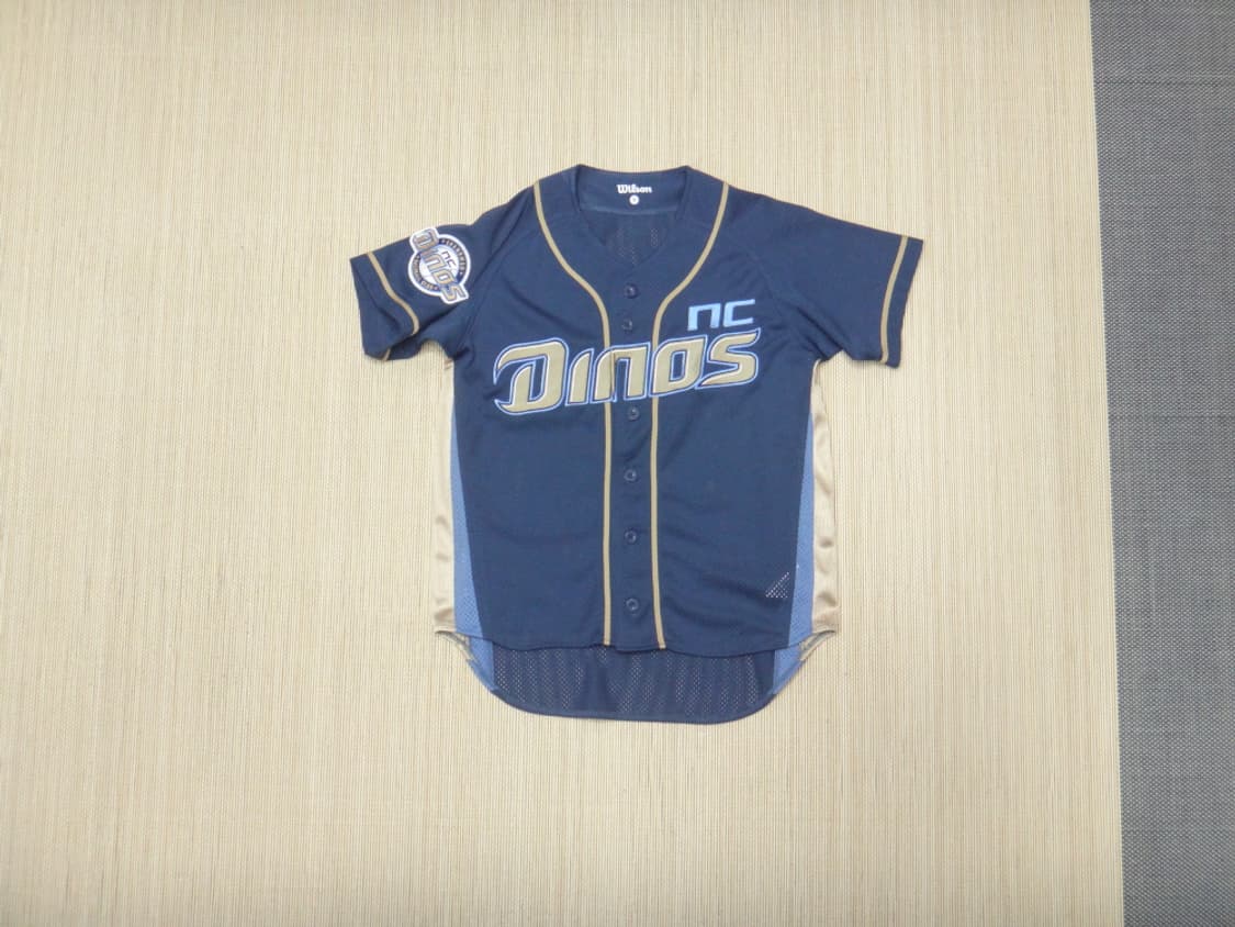 (8-9세) NC다이노스 키즈 윌슨 노마킹 유니폼 상품이미지1