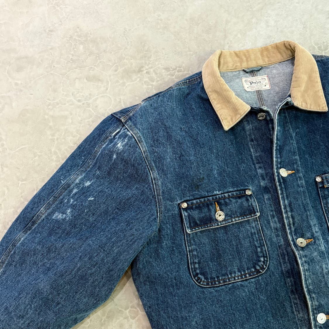 [XL] 폴로 랄프 로렌 덩가리 데님 트러커 자켓 칸예 김원중 상품이미지4