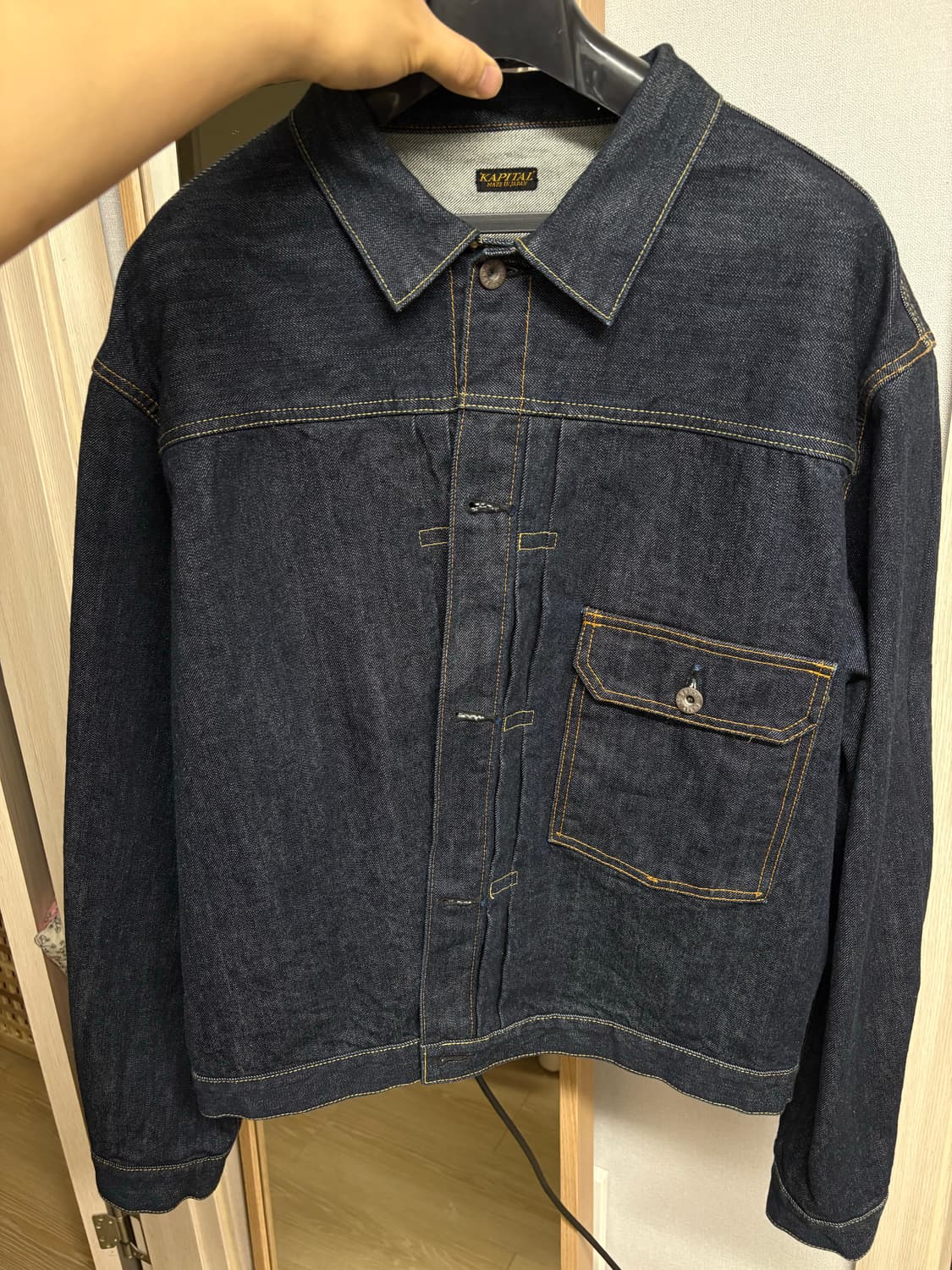 Kapital 14 oz. Denim 1ST One Wash Jacket 상품이미지1
