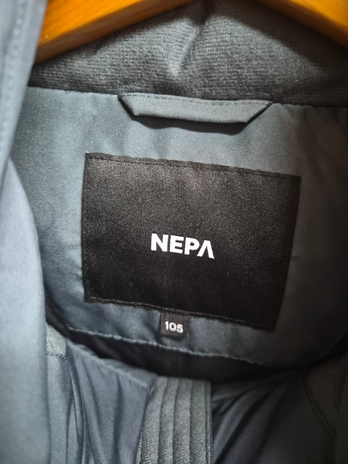 새제품 XL) NEPA 네파 윈드스토퍼 구스다운 패딩 팝니다 상품이미지5
